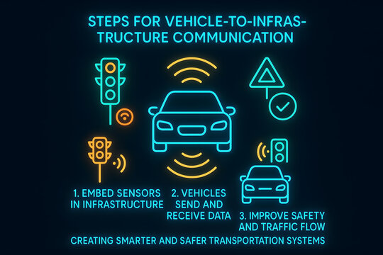 Smart Vehicle Communication with V2X Technology for Connected and Autonomous Driving