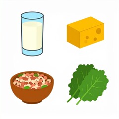 Plant-Based Diet Icon Set
