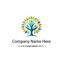 Family tree logo