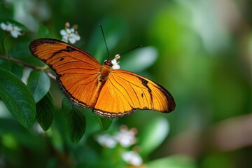 Fototapeta premium Lovely butterfly in its environment
