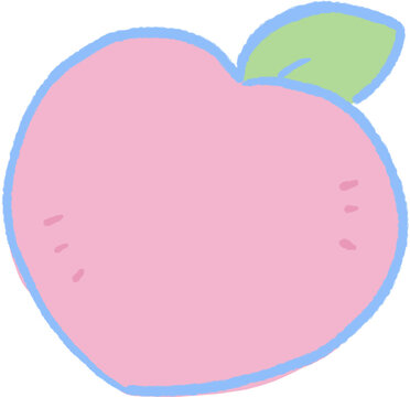 peach pastel