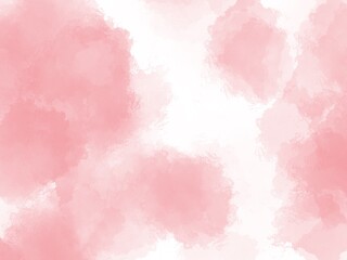 Water color, pink and white background, suitable for use as a background in weddings and other assignments.