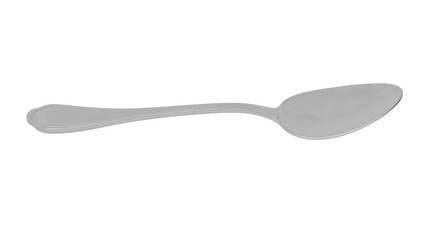 3D Render a spoon with a spoon handle on a white background