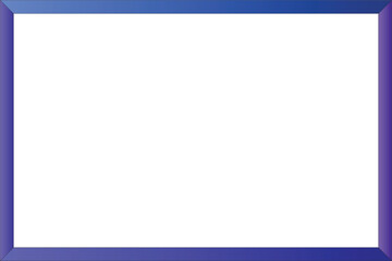 Obraz premium blue square frame