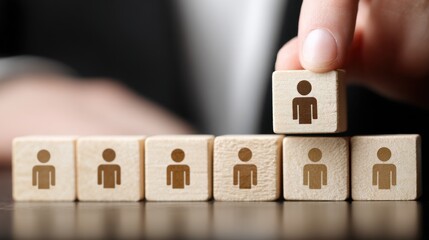 Leadership selection picks those capable of motivating others and making strategic choices to drive success.
