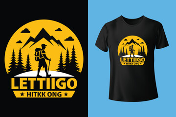 Inspirational motivational t shirt design