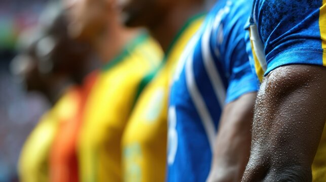 Sports team selection balances individual talent, physical condition, and tactical roles to build a winning squad.
