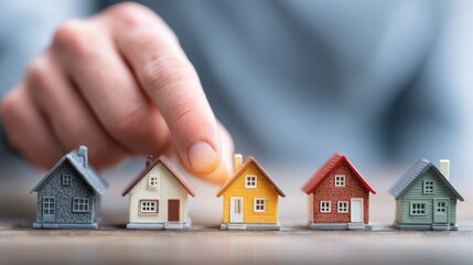 Choosing residential properties focuses on location, affordability, and amenities to meet personal needs and preferences.
