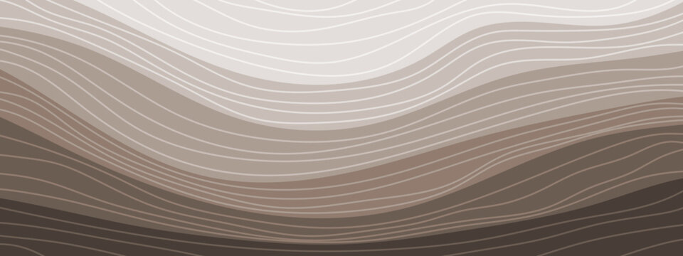 Abstract brown soil layers. Sedimentary strata