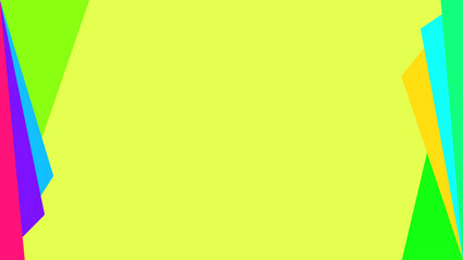 Geometric Shapes with Smooth Color Blends