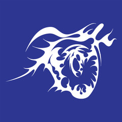 Tribal Y2K free illustration vector