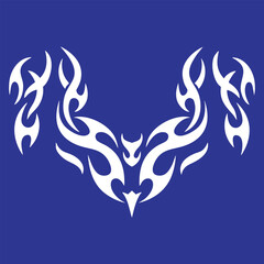 Tribal flow illustration vector