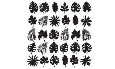 Modern Leaf Logo Designs Vector Green Nature Icons for Eco, Organic, and Botanical Branding