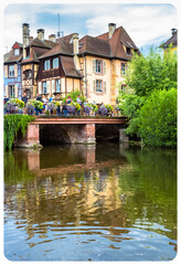 Obraz premium Colmar, Alsace, la petite Venise 