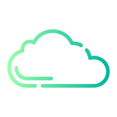 cloud gradient icon