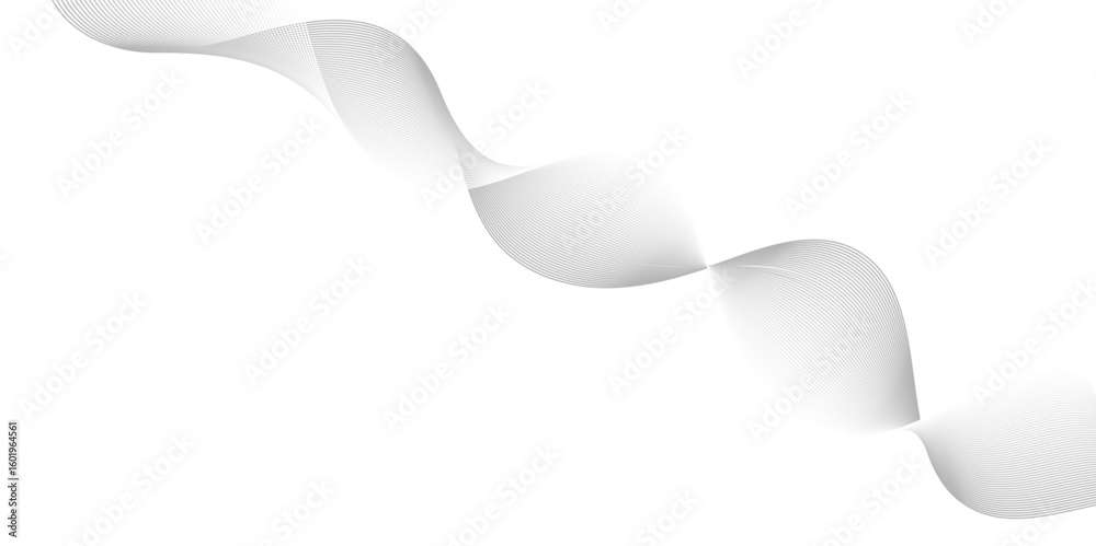 Fototapete modern glowing wavy lines with technology connection concept. abstract technology lines mesh backgro