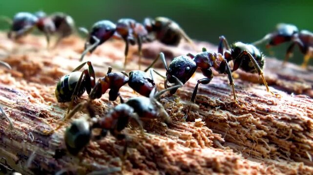 ants in the forest