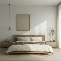 Minimalist Serenity: A Modern Bedroom