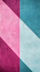 Vibrant Neo Mint and Flamingo Pink gradient background with smooth color transition, creating a modern, trendy, and eye-catching abstract backdrop ideal for contemporary design projects, digital art, 