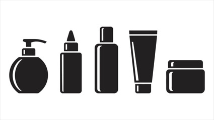 Beauty Product Vector Illustration with Skincare Focus