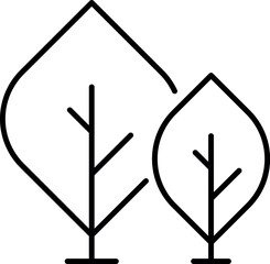 Trees in Forest Picture for Graphics, Designs, Books, Adverts, Apps