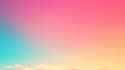 Naklejka premium Smooth horizontal gradient blending vivid bright cyan into warm flamingo orange. A tropical, energetic palette ideal for summer branding, creative advertising, web design, and bold digital backdrops. 