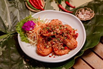 A delicious looking Thai food menu