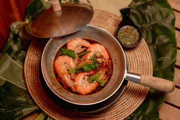 A delicious looking Thai food menu