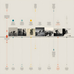 Chronological Progression Illustrated: A Detailed X-Axis Timeline Highlighting Key Events