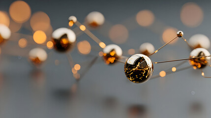 of the multiverse represented as interconnected spheres and light portals