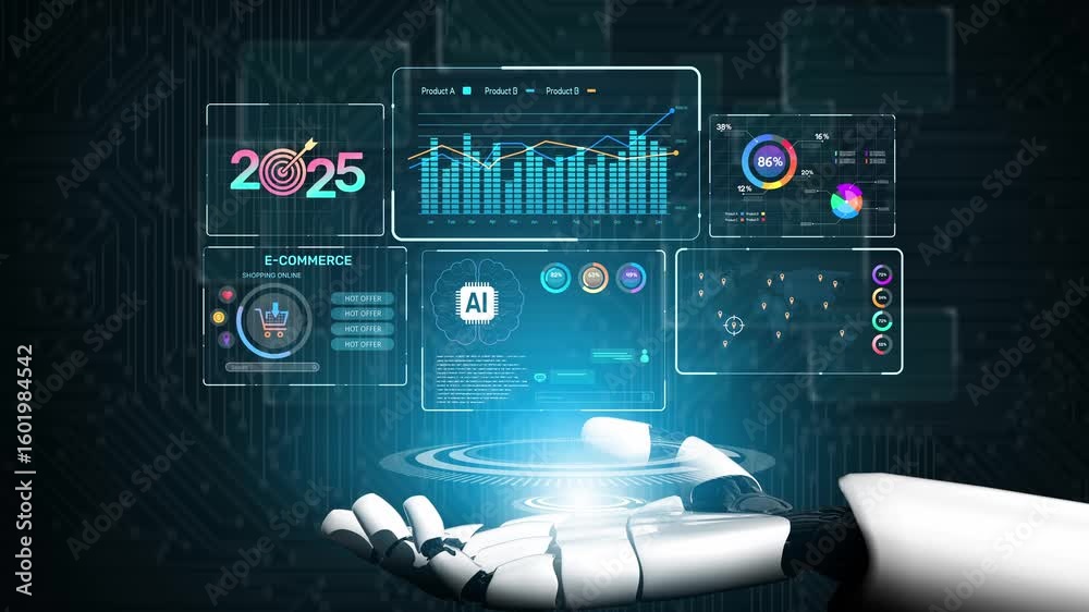 Poster data analytics and big data strategy for real-time analytics, predictive data modeling, business int