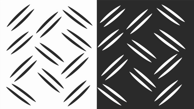 Black and white abstract pattern of parallel lines