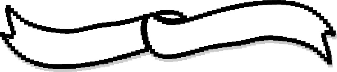 Fototapeta premium Pixel advertising label and sale, price tag, discount, 8 bit pixel style