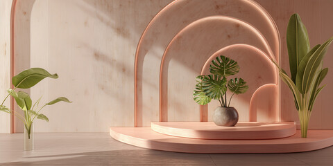 window with flowers in the garden