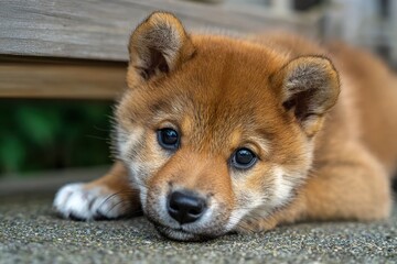 Shiba Inu puppy resembles a tiny fox