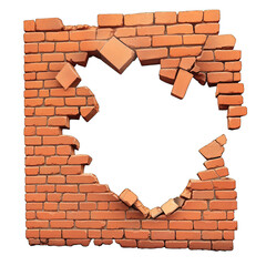 Broken brick wall (1)