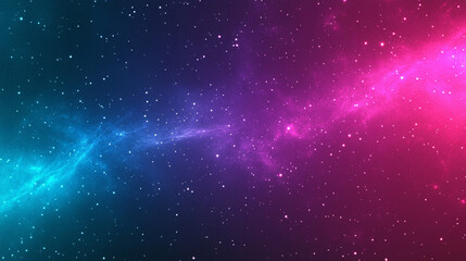 Obraz premium A seamless gradient of cosmic teal and smoke plum blends elegantly across the canvas, symbolizing equilibrium, introspection, and the fusion of cool serenity with warm sophistication. 