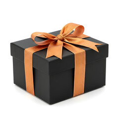 Fototapeta premium Gift box isolated on white background