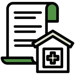 イラストアイコンセット：医療ファイル	
