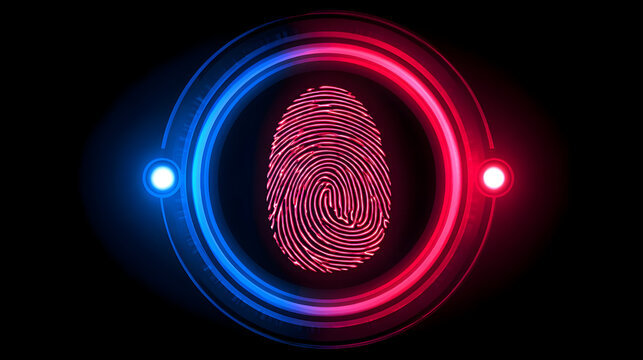 scan interface with holographic effects and security verification indicators