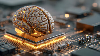 made of circuits protecting cloud data with glowing firewall aura