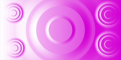 Vibrant pink abstract background with soft concentric circles and gradient lighting.EPS10