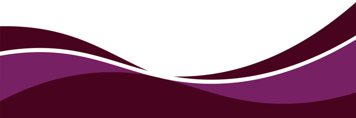 purple wave background. Curved Header and Footer Element vector etc