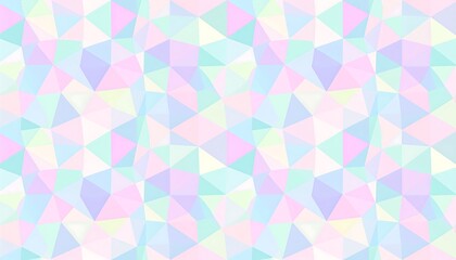 Pastel triangular geometric pattern