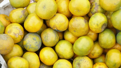 oranges sold in traditional markets