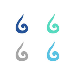 WATER SPLASH SIGN SYMBOL LOGO VECTOR
