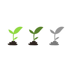 Eco Bio Leaves Product Sign Symbol Logo Vector
