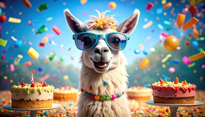 Happy Animal Birthday Bash with Festive Decorations