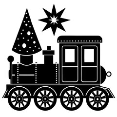 vector illustration of a train