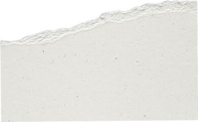 Beige Textured Ripped Craft Paper Piece